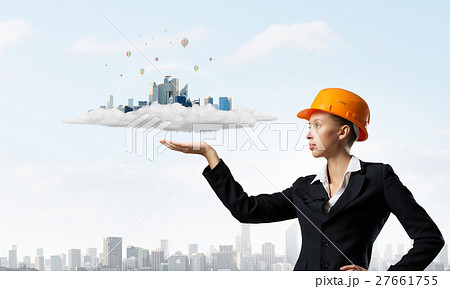 Elegant engineer woman 27661755