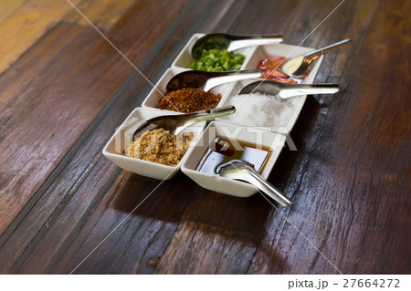 set of thailand condiment seasoning for rice gruel set of thailand condiment seasoning for rice gruel 27664272