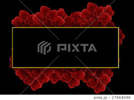 背景素材 薔薇(ばら) 背景素材 薔薇(ばら) 27668096