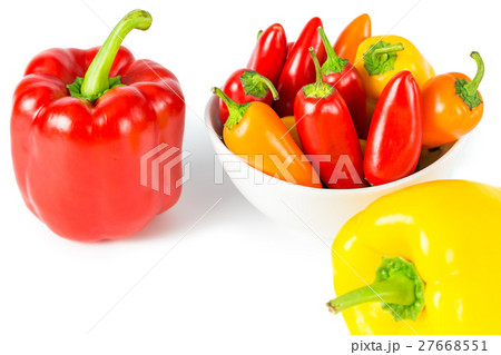パプリカとミニパプリカ パプリカとミニパプリカ 27668551