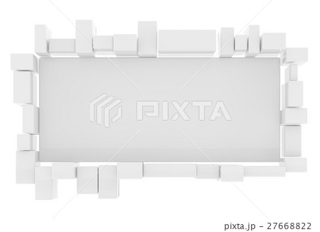 Blank box display frame template for design Blank box display frame template for design 27668822