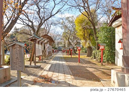 鷲宮神社:参道 鷲宮神社:参道 27670465