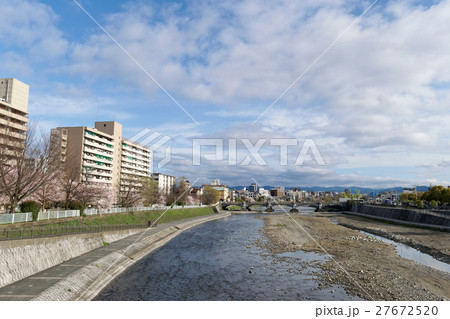 鴨川 塩小路橋北側 鴨川 塩小路橋北側 27672520