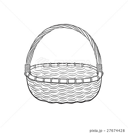 Hand Drawn Basketのイラスト素材