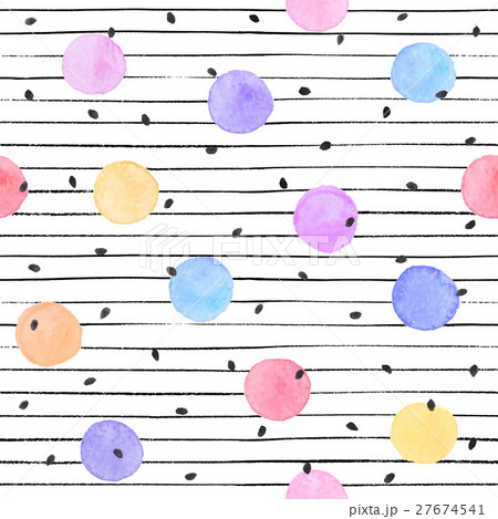 watercolor pattern 27674541