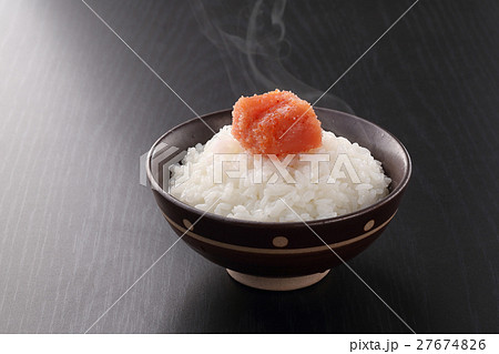 ごはんと辛子明太子 ごはんと辛子明太子 27674826