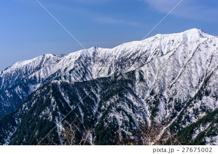 残雪の大天井岳(北アルプス) 27675002