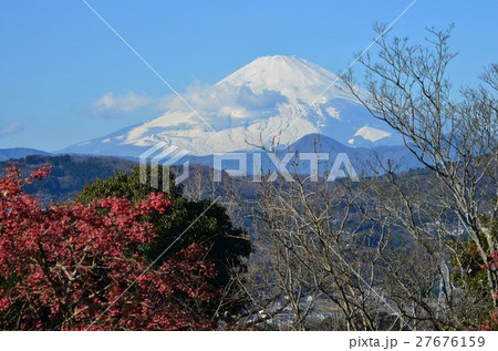 吾妻山からの富士山 27676159