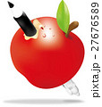 りんご＋ペン 27676589