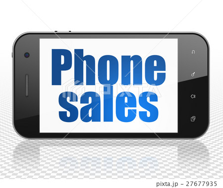 Marketing concept: Smartphone with Phone Sales on 27677935