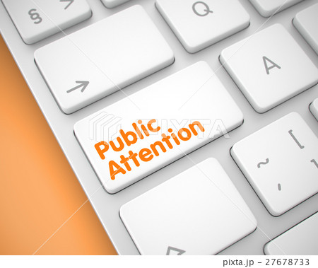 Public Attention - Message on the White Keyboard Public Attention - Message on the White Keyboard 27678733