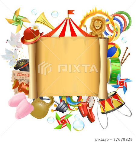Vector Circus Placard Vector Circus Placard 27679829