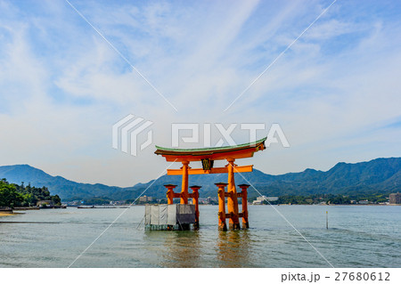 【広島県】宮島の風景 【広島県】宮島の風景 27680612