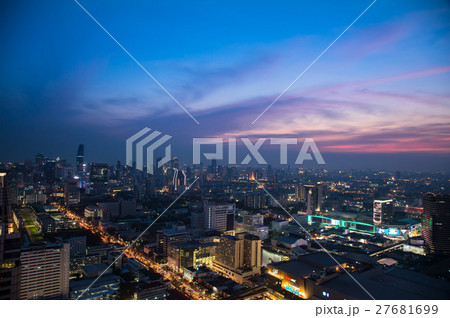 バンコクの夜景 バンコクの夜景 27681699