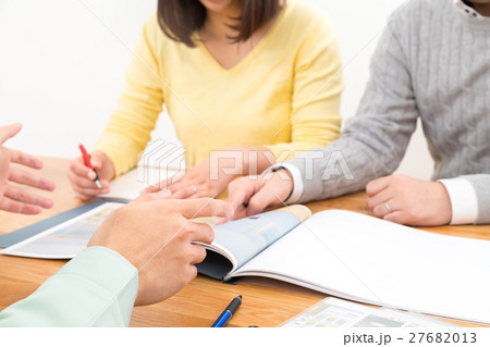 マイホーム 打ち合わせ 工務店 建設会社 戸建て イメージ図資料 マイホーム 打ち合わせ 工務店 建設会社 戸建て イメージ図資料 27682013