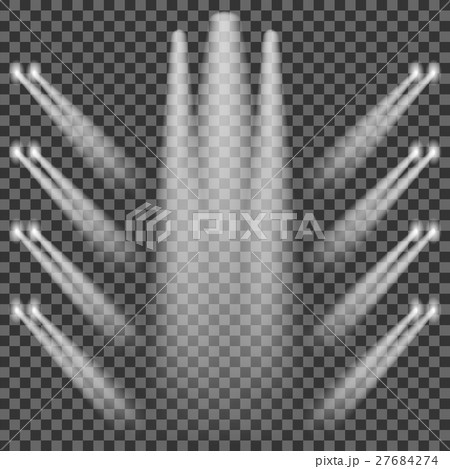 Set of White Spotlights 27684274