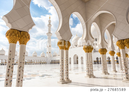 Sheikh Zayed Grand Mosque, Abu Dhabi, United Arab Sheikh Zayed Grand Mosque, Abu Dhabi, United Arab 27685589
