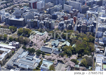 靖国神社／空撮 27685702