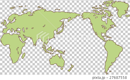世界地図 27687558