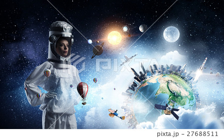 She dreams to explore space 27688511