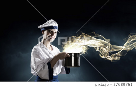 She is magician as cook 27689761