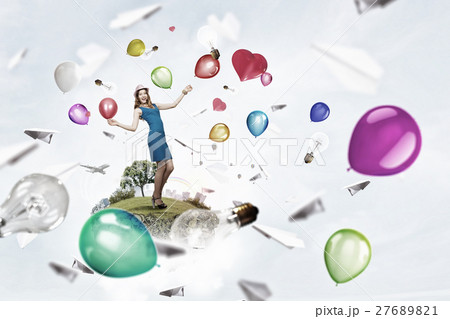 Celebrating success or anniversary 27689821