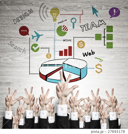 Business and teamwork concept 27693178
