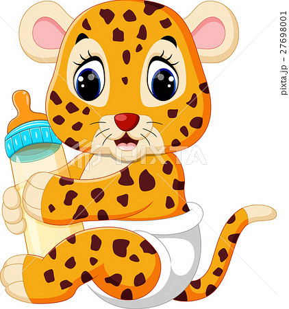 illustration of cute baby tiger illustration of cute baby tiger 27698001