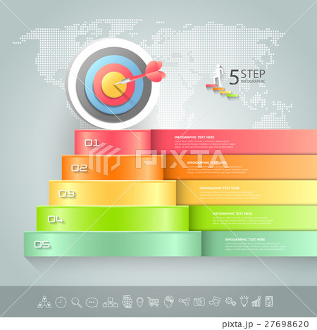 Design business staircase conceptual infographics 27698620