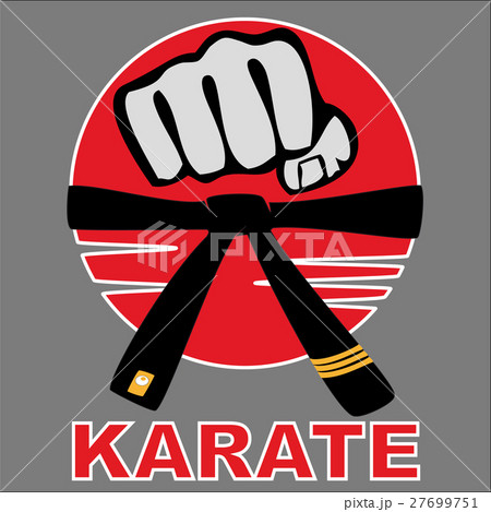 Symbol Martial arts karate, kickboxing Symbol Martial arts karate, kickboxing 27699751