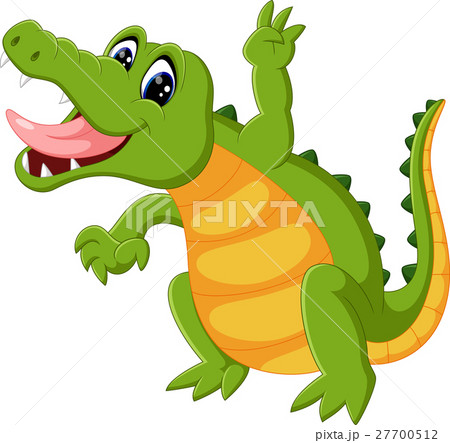 cute crocodile cartoon 27700512
