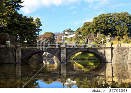 皇居　二重橋 27701043