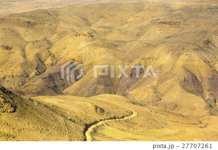 Panoramic view of Mount Nebo on the land of promis 27707261