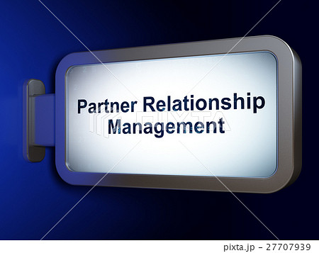 Business concept: Partner Relationship Management 27707939