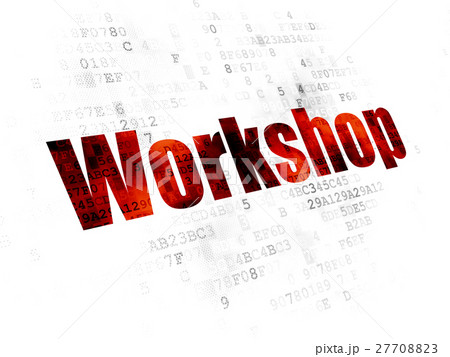 Learning concept: Workshop on Digital background 27708823
