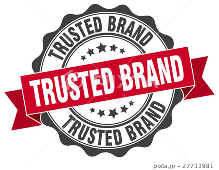 trusted brand stamp. sign. seal trusted brand stamp. sign. seal 27711981