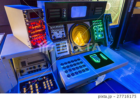 Aircraft carrier navigation equipment. 27716175