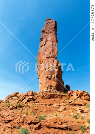 Rocky mountains in valley. Rocky mountains in valley. 27716375