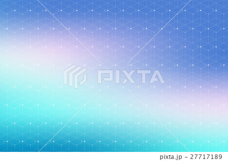 Blue geometric pattern with connected lines and Blue geometric pattern with connected lines and 27717189