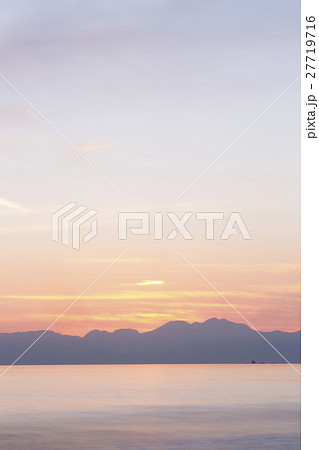 烏帽子岩夕景 烏帽子岩夕景 27719716