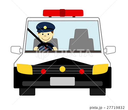 パトカー　警官 27719832