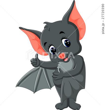 Bat cartoon waving Bat cartoon waving 27720390
