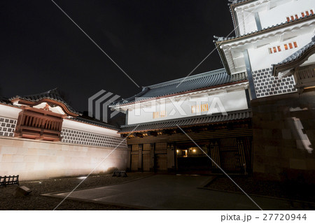 金沢城公園　ライトアップ 27720944