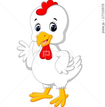 Cartoon chicken rooster 27720970