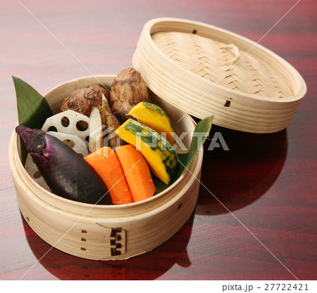 野菜のせいろ蒸し 27722421