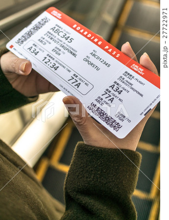 搭乗券 搭乗券 27722971