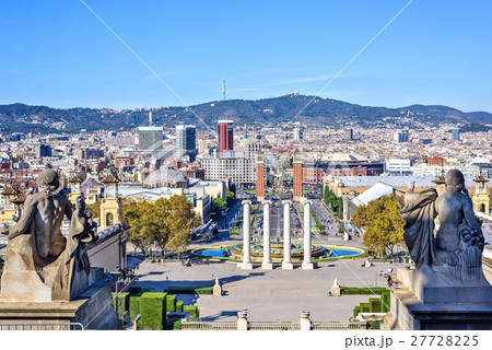 Barcelona city view 27728225