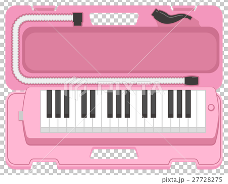 With a pianica case (pink) 27728275