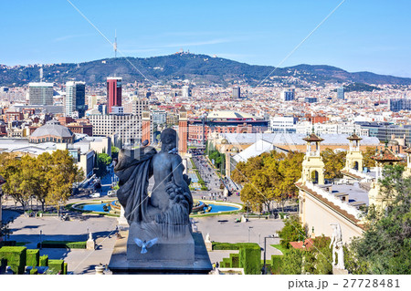 Barcelona city view 27728481