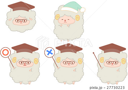 ひつじのイラスト02 ひつじのイラスト02 27730223